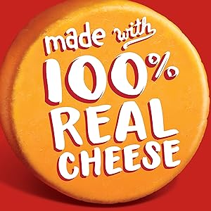 Made with 100% real cheese